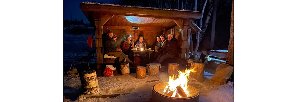 Trugetur fra Eiktunet til Madshushaugen med bålkos og grillmat